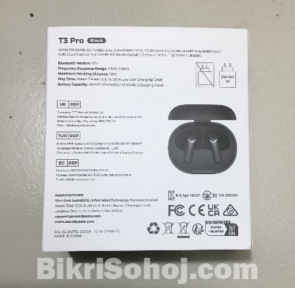 Soundpeats T3 pro (with one earbuds)